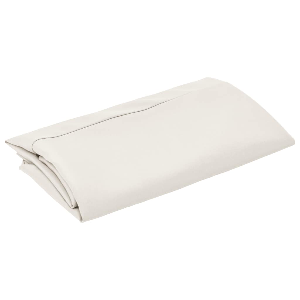 Vidaxl Replacement Garden Umbrella Cover, Sand White, 300 Cm