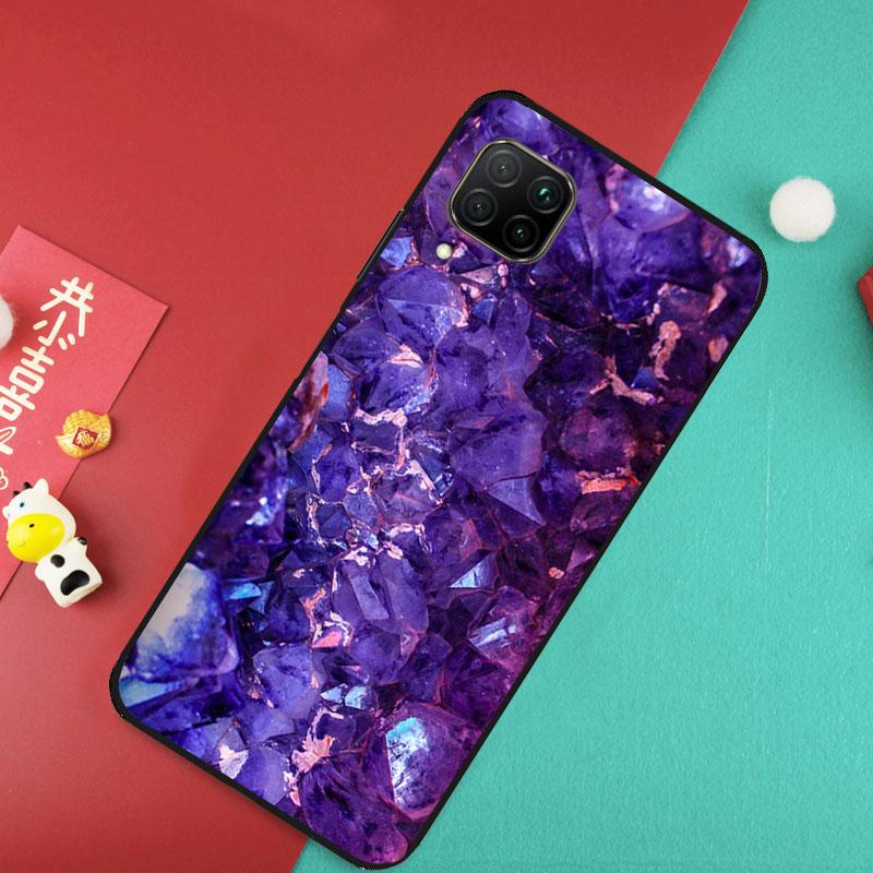 Crystal Diamond Pattern Case For Huawei Nova 9 10 SE 5T 11i 8i 7i 3i Y61 Y91 Y60 Y70 Y90 P20 P30 Pro P40 Lite Cover