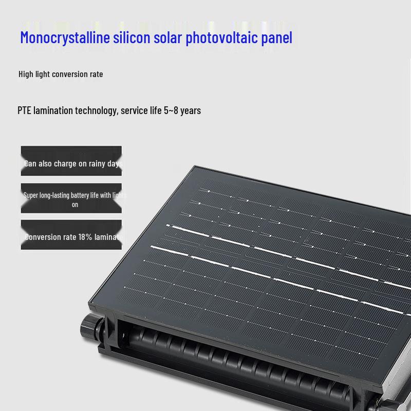 Foldable Cross-Border Solar LED Garden Light with Human Body Induction