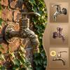 Bronze Finish Dragon Faucet Zinc Zinc Zinc Alloy Outdoor Garden Taps Washing Machine Faucet  Washing Machine