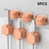 Magnetic Cable Organizer: Nail-Free Self-Adhesive Clip and Tie Holder