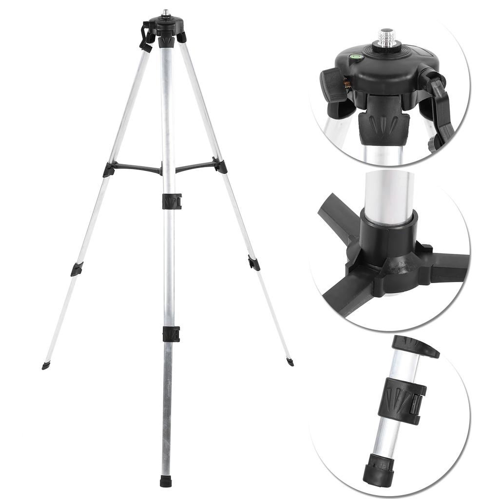Level Inclinometer Tripod Aluminum Alloy Spirit Level Bracket Fixed Stand 150cm 58in