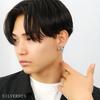 [Shinjuku Gin No Kura] Honeybee Sterling Silver 925 Earring (Single Earring) 3D Realistic Insect Bee Animal Merchandise Stud
