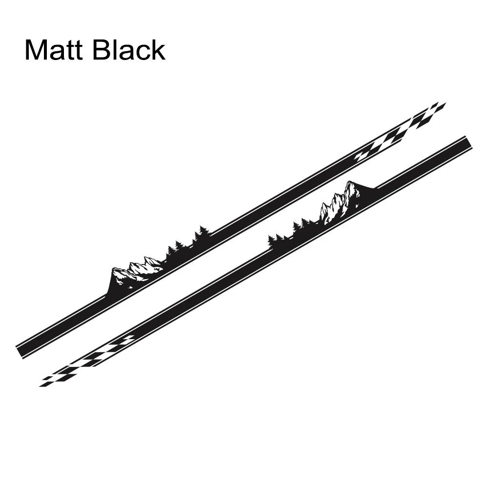 2PCS Pickup Car Door Side Stickers Waterproof Vinyl Decals Car Body Styling Decoration Stickers Accessories For Toyota Tundra