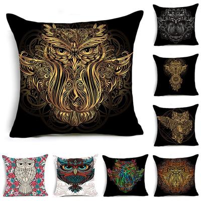 New Owl Pillow Cover Home Sofa Pillow Cover