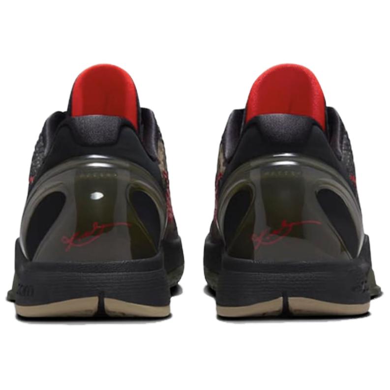 Nike Pantofi unisex Zoom Kobe 6 Protro Italian Camo 2024 Verde Negru Crimson-Bog FQ3546-001