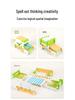 Children's Creative Wooden House Building Blocks DIY Toy