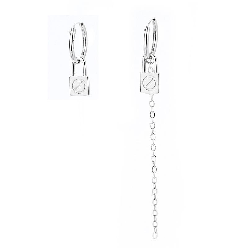 

Серьги-кольца с замком для женщин, маленькие серьги-кольца, минимальные украшения