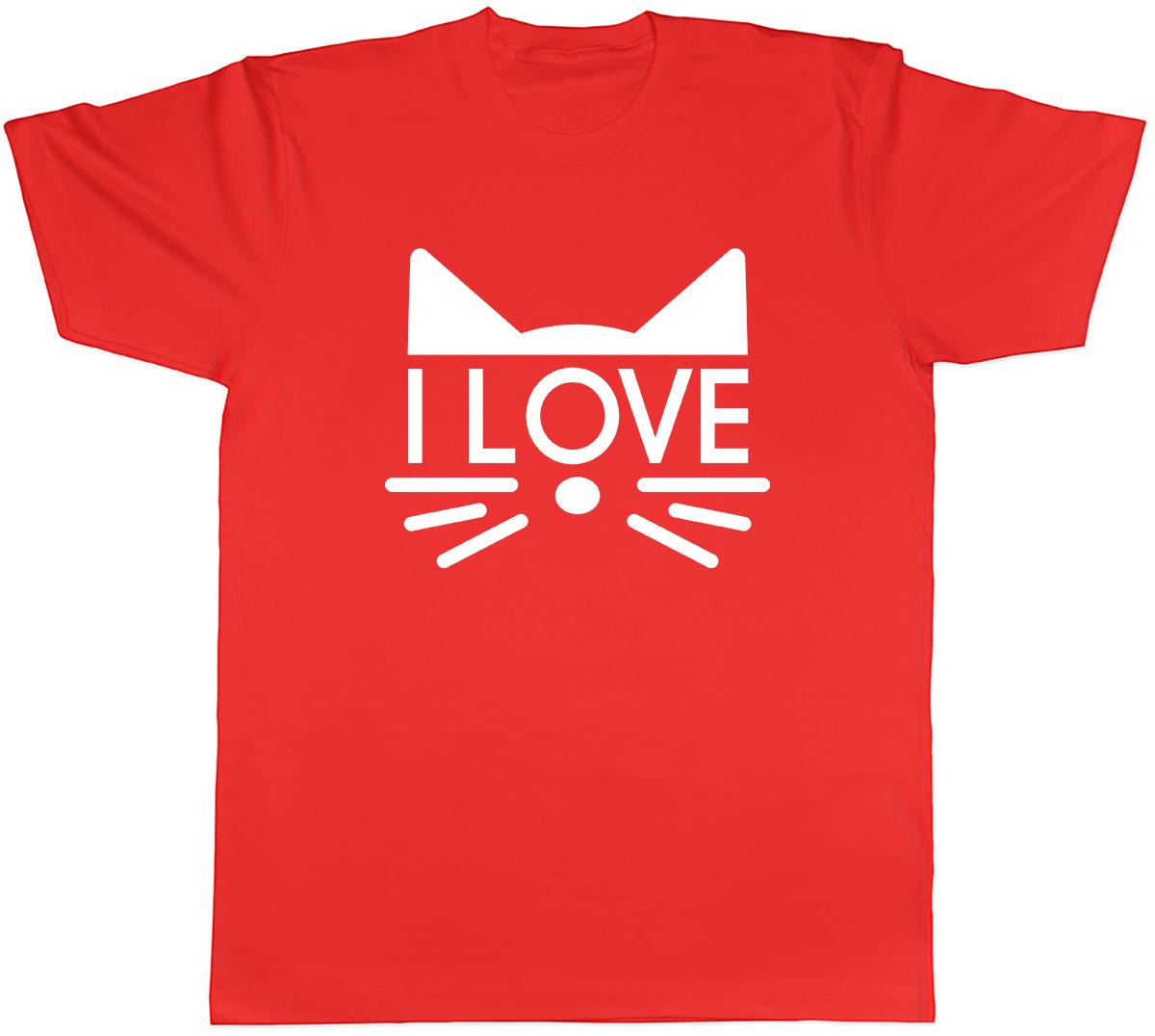 I Love Cat Unisexs Unisex TShirt Tee S