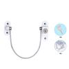 1pc Child Safety Lock Baby Care Window Lock Stainless Steel Cable Use Screws To Fix Baby Safety Accessories Security Protection