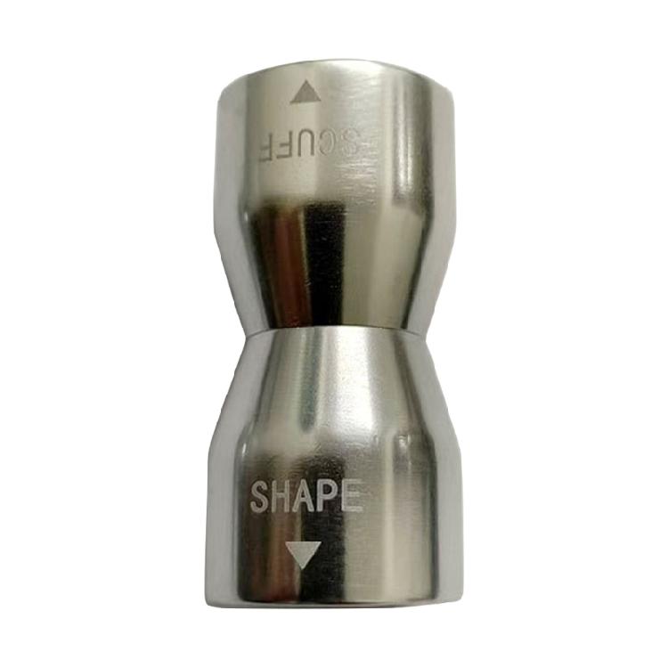 

Snooker Pool Cue Tip Shaper Scuffer, Shaper and Aerator Pool Cue Tip Repair Tool Billiard Cue Accessories Easy to Use срібний