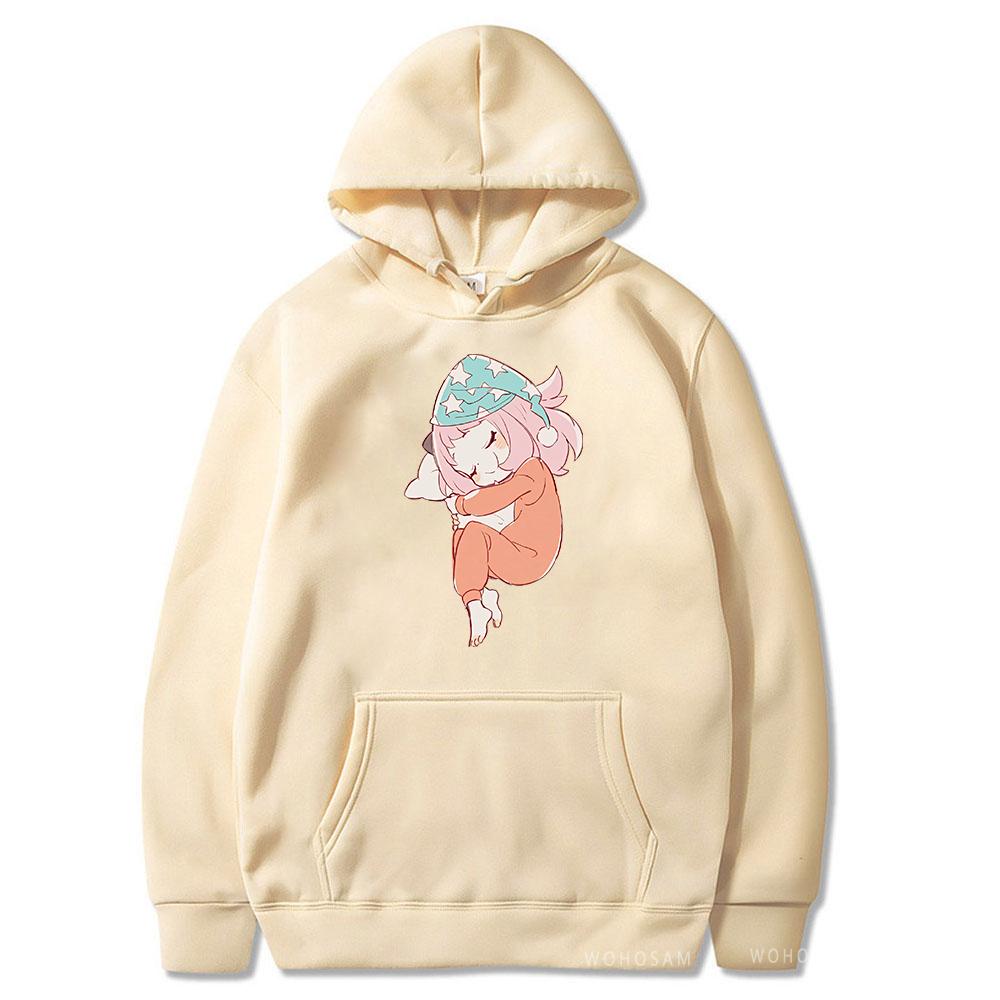 Hot Anime Spy X Family Anya Forger Hoodies Kawaii Printed Women Men Hip Hop Y2k Streetwear Winter Comfortable Warm Sweatshirts