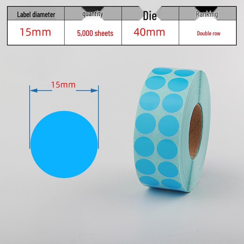 Waterproof Adhesive Thermal Barcode Stickers - Various Sizes