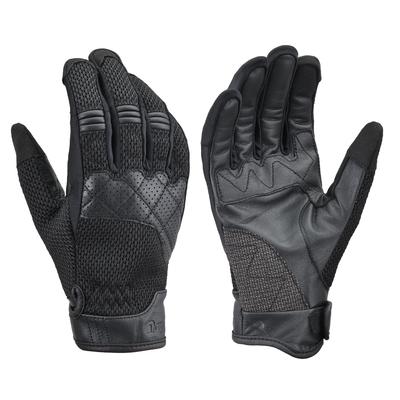 Daytona Motorcycle Summer Mesh Leather Smartphone Perforated Throwback Mesh Gloves XL 46110 Gloves, (Goat Leather), Compatible, Leather, DG-010,