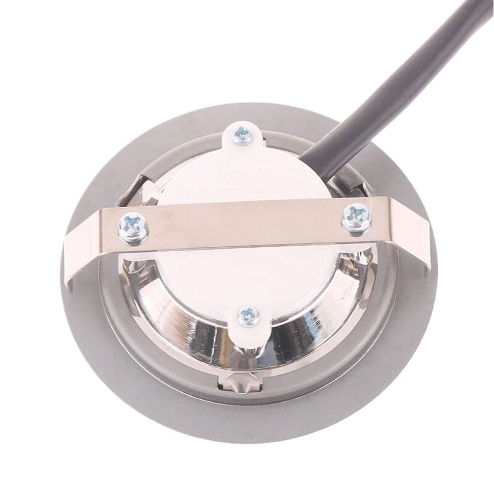 2 Pcs 12V Kitchen Range Hood Integrated Stove Light LED White Light Lamp LED Integrated Stove Round Lamp Range Hood Accessories