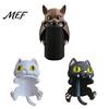 Funny Desktop Ornament 3D Printed Bat Can Holder, Cartoon Vampire Cat Stand Soda Holder for Standard Cans, Halloween Decor, Novelty Party Gift Drink