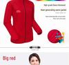 Women's Autumn/Winter Plus Velvet Fleece Jacket - Thickened Zipper Stand Collar Loose Sport Sweatshirt.