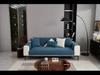 Gray Chenille Non-Slip Sofa Cushions and Backrests for All Seasons
