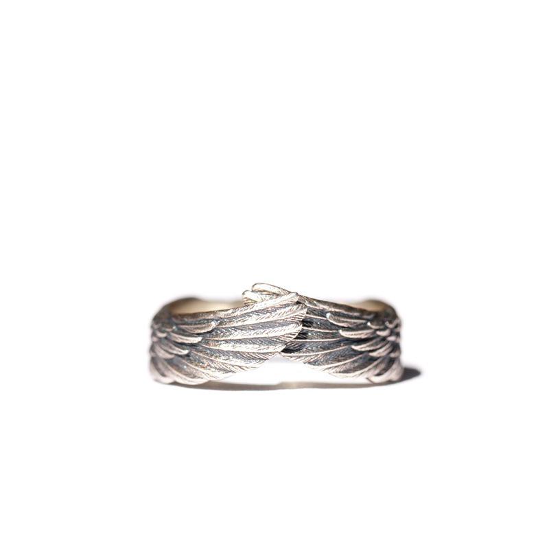 Original 'Angel' Wings 925 Silver Couple Rings - Creative Gift for Men & Women