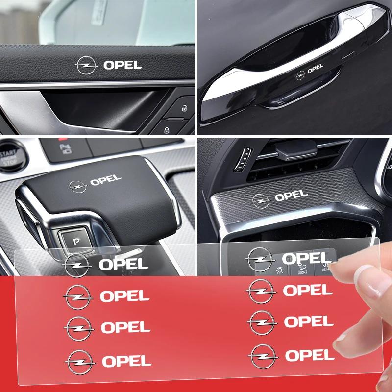 Fönsterhissklistermärken Mittkonsolklistermärken kan appliceras slumpmässigt För Opel Insignia Astra Antara Meriva Zafira H G Corsa