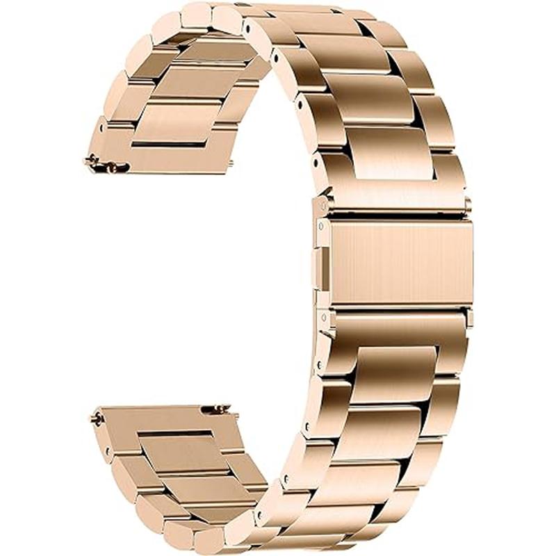 22mm 20mm Stainless Strap For Samsung Galaxy Watch 6 5 4 44mm 40mm 6 Classic Active 2 Bracelet Huawei Gt Magnetic Watch Band