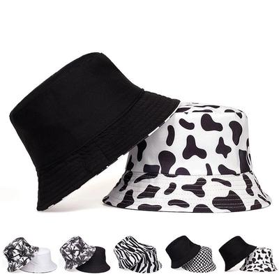 Fisherman Hat, Men's and Women's Travel Sun Hat, Adult and Children's Checkerboard Beach Casual Hat