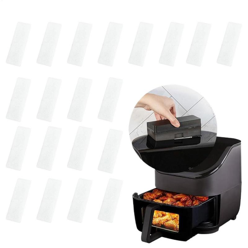 Air Fryer Filter Air Fryer Accessories 20 Pieces Pot Insert For Steam Roaster Microwave Cooking Oven Cake Baking Compatible 6Qt CN
