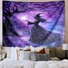 Witchcraft In The Moonlight Tapestry Room Decoration Wall Hanging for Living Room Bedroom, dormitory, Birthday and Christmas gifts