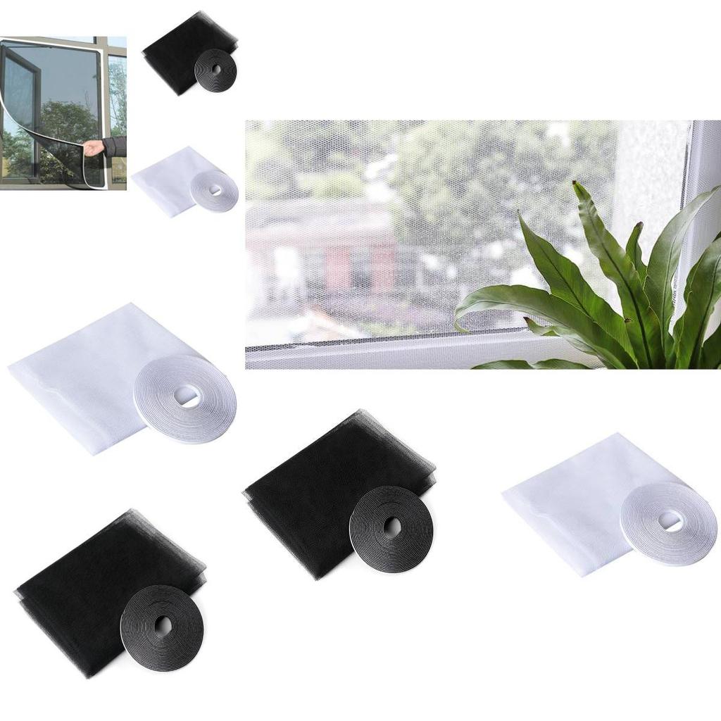 Selbstklebende DIY-Moskitonetze für Fenster halten Insekten draußen!