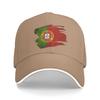 Portugal Flagge Baseballkappe Kpop Rock Sonnenschutz Hip Hop Hüte Damen Unisex Mode Design Baseballkappen