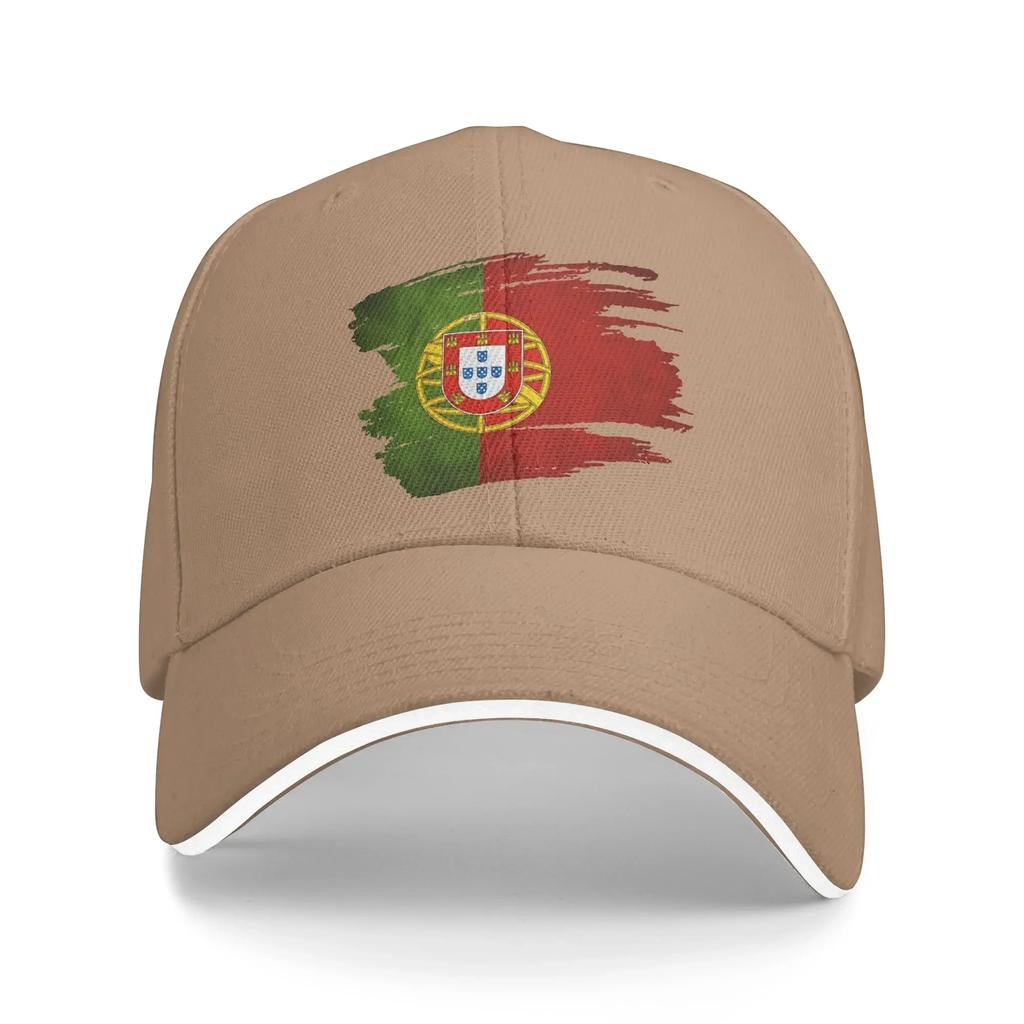Portugal Flagge Baseballkappe Kpop Rock Sonnenschutz Hip Hop Hüte Damen Unisex Mode Design Baseballkappen