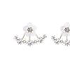 1 Pair Ear Stud Cute Safe Sweet Female Marguerite Ear Clips for Clubs