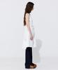 WNDERKAMMER Shirring Back Line Layered Dress_White