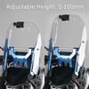 Motorcycle Adjustable Windshield Brackets for Yamaha Tenere 700/XTZ700 2019-2024 Tenere700 Rally 2020-2024 Tenere 700 WR 2022