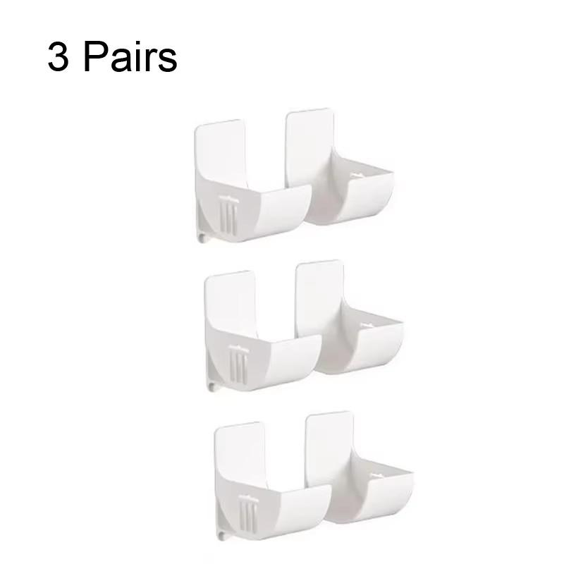 8PCS/2PCS/6PCS/4PCS Storage Tray Refrigerator Side Storage Rack Plastic Wrap Garbage Bag Cabinet Storage Rack