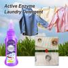 New 120ml Active Enzyme Laundry Detergent Deeply Cleans Clothes Removes Stubborn Stains Gentle Non-irritating