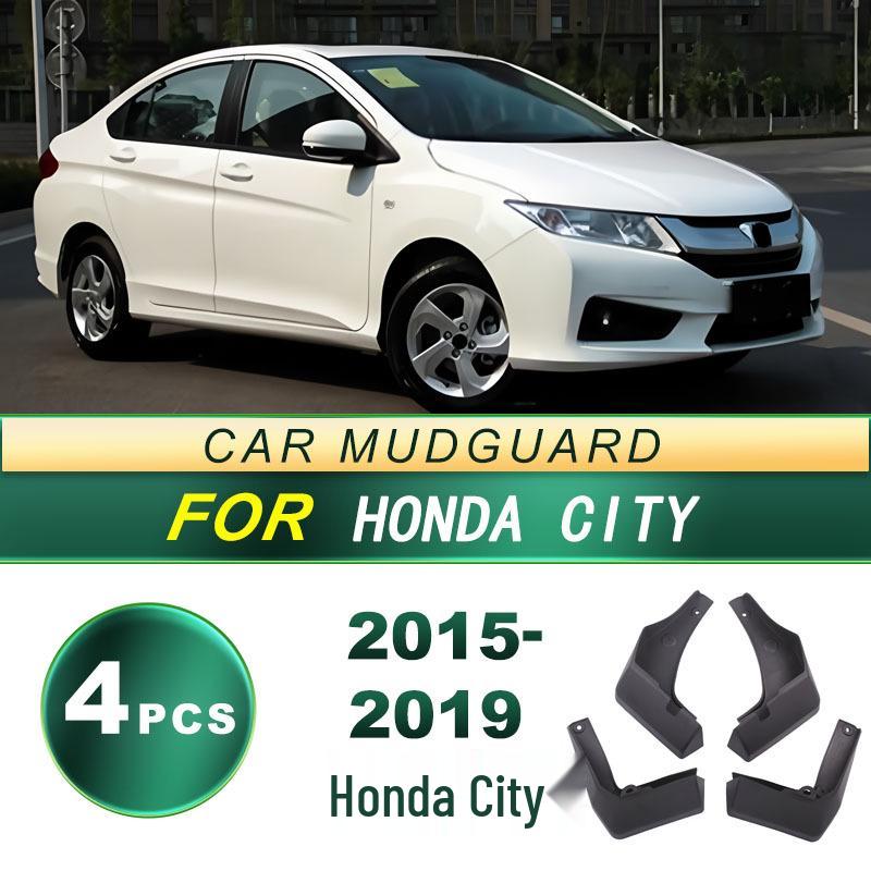 Мягкие резиновые брызговики для Honda City 2015-2019