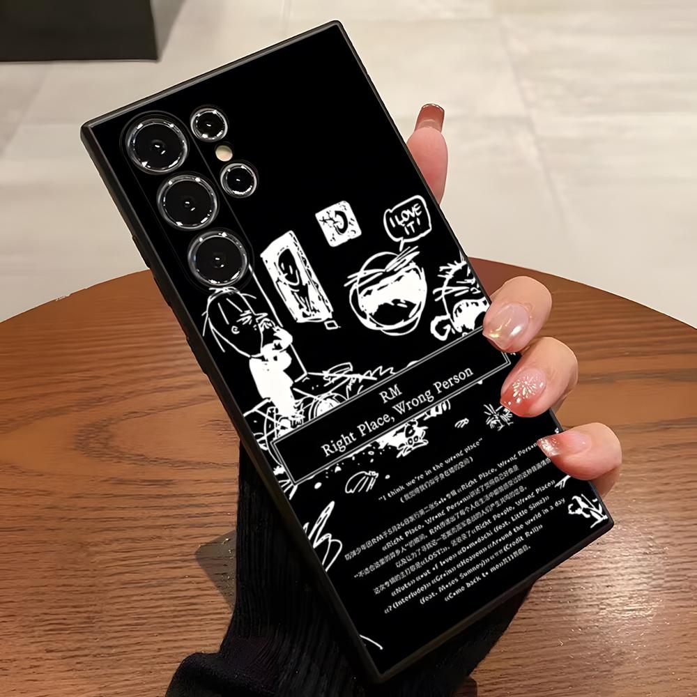 

Cool RM RPWP Phone Case For S23 Samsung S26 S24 S25 Ultra S22 S20 Fe S21 Plus A16 A54 A34 A53 Back Cover Samsung s24ultra