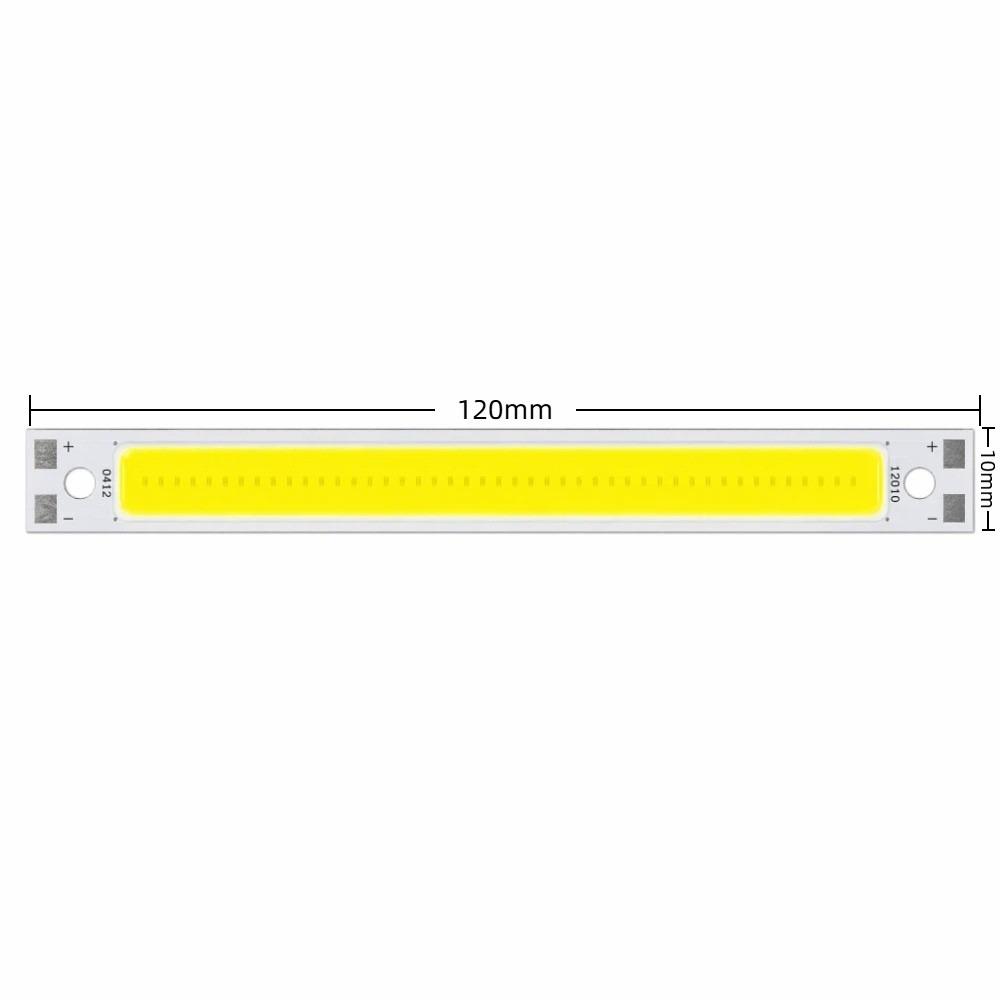3PCS 12‑14V LED Light Chip Panel 10W COB LED Strip Lights Easy COB LED Panel Light  Home Reading