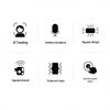 Kua Jing Smart AI Face-Tracking Wireless Microphone with Three-Axis Stabilizer and Noise Reduction.