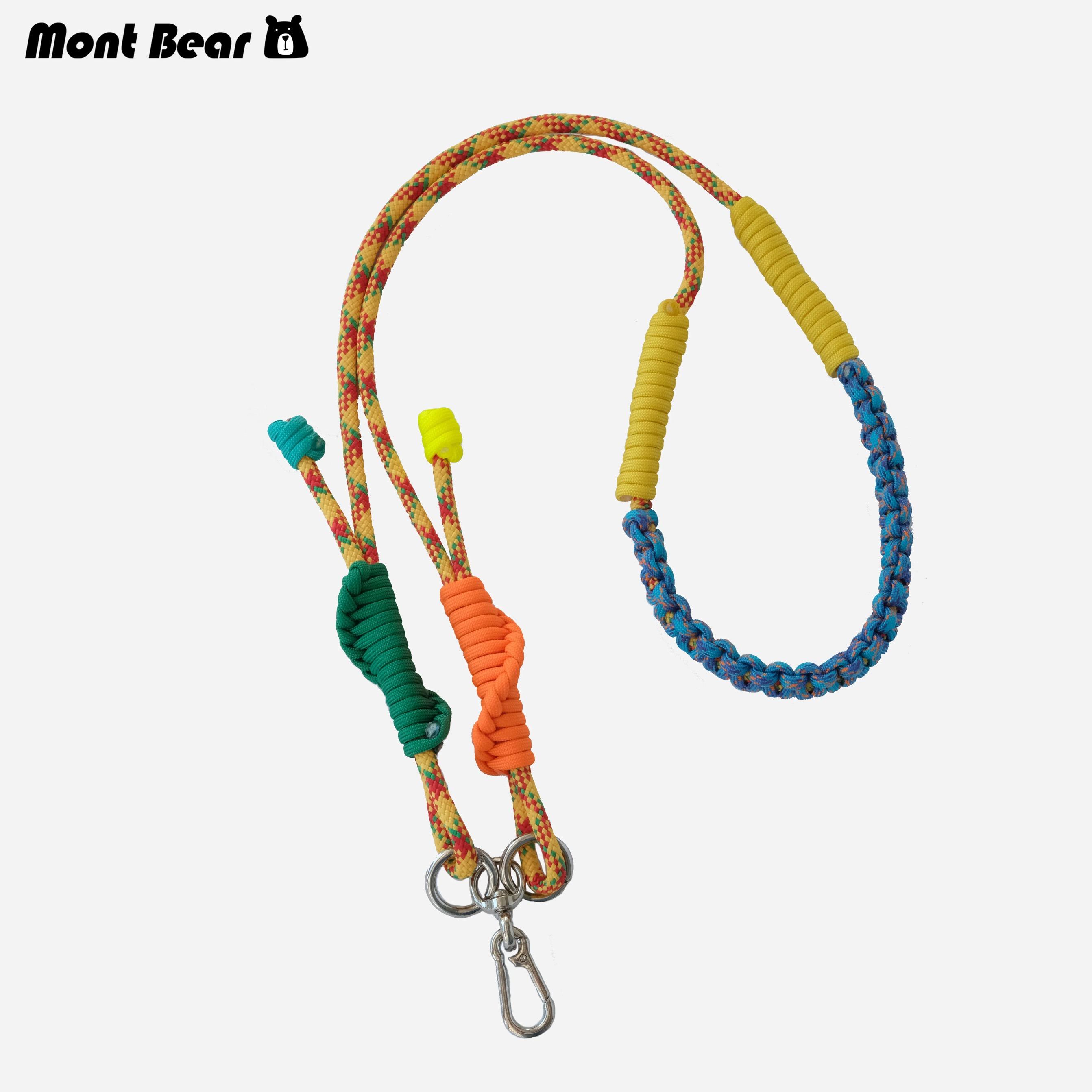 

Mobile Phone Handmade Woven Lanyard Multifunction Adjustable Crossbody Strap Outdoor Camping Hiking Tactical Shoulder Bag Strap