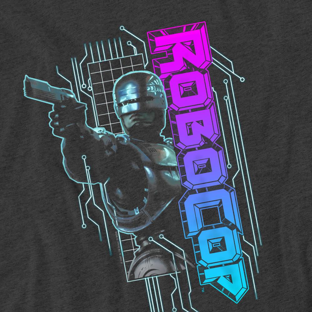 Robocop Unisex Adult Neon Heather T-Shirt