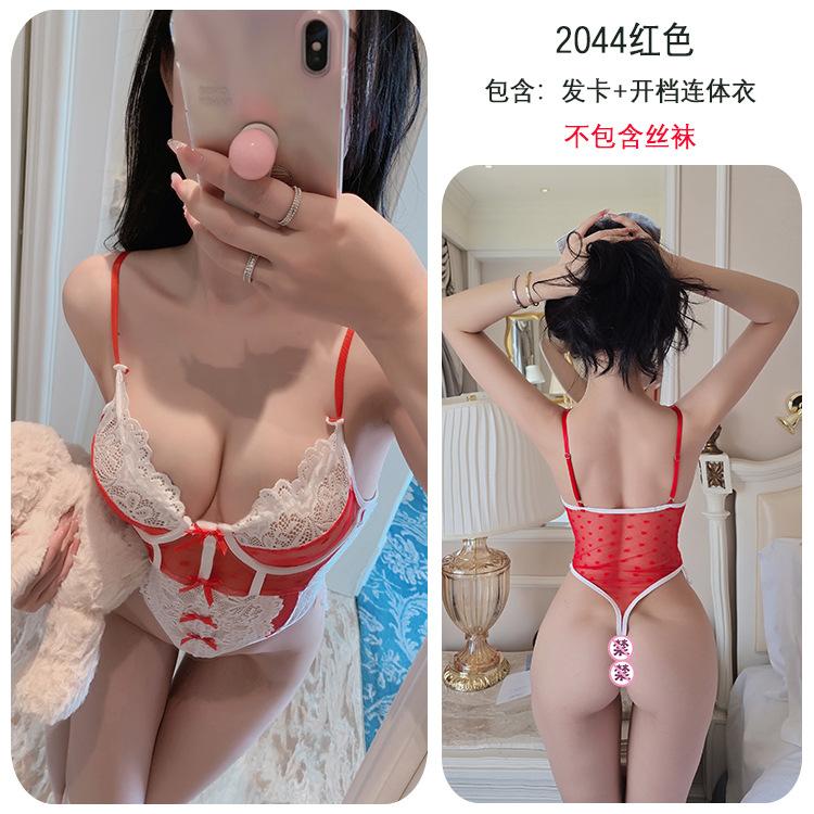 Sexy lingerie sexy pure desire nurse uniform lace bow suit onesie