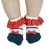 Søte småbarn babysokker Dots Princess Lace bomullssokker