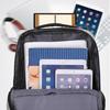 Unisex Batoh na notebook Oxford Tkanina Vodotěsný Batoh Vícekomorový Batoh s USB nabíjecím portem pro Služební cestu Práci Školu