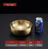 Korean Style Stainless Steel Gold Ramen and Cold Noodle Double Layer Bowl