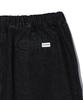 SOUNDSLIFE Two Tuck Denim Shorts Black