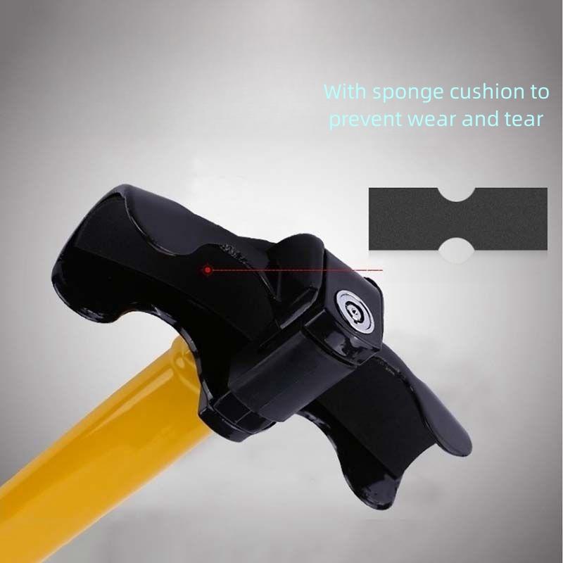 New Car Steering Wheel Lock Full Metal Thickened Anti-theft Lock Car T-Lock Steering Wheel Lock