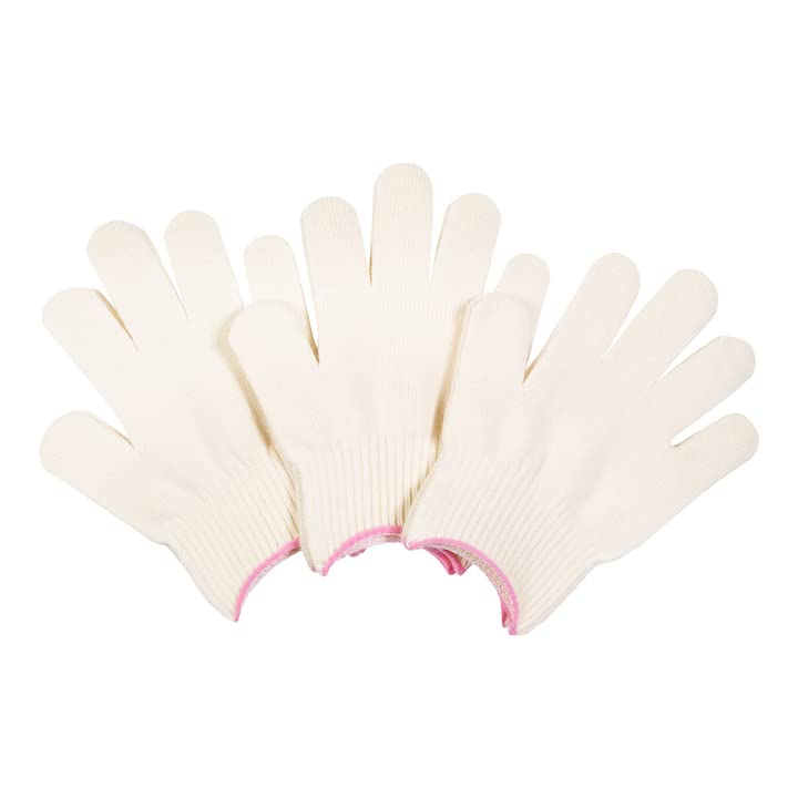 For Potato Kindergarten Gunte Kobo Cotton Fit Work Gloves Pairs Set Keep a Spare In Case They Get Stretchy Cotton Natural Perfect for Potato and Fine