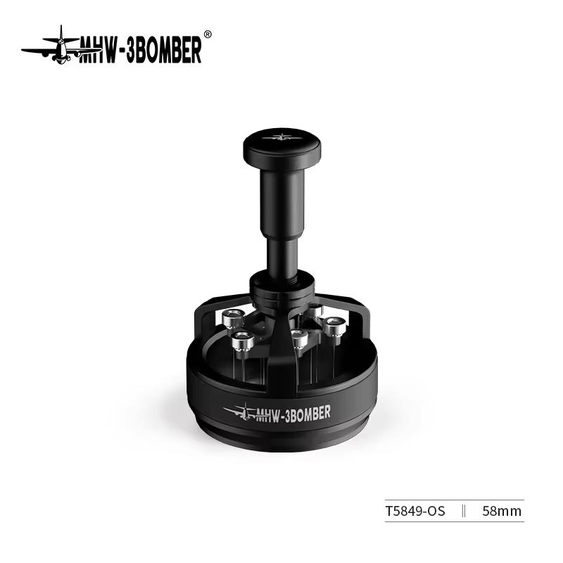 

MHW-3BOMBER WDT Espresso Stirrer for 51/53/58mm Portafilter Distribution Tool Adjustable Depth with 6 Needles Coffee Accessories 58mm WDT